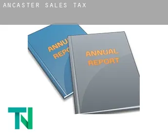 Ancaster  sales tax
