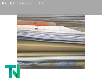 Bacup  sales tax