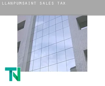 Llanpumsaint  sales tax