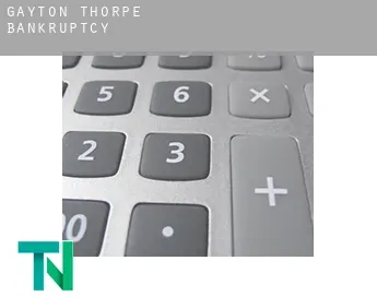 Gayton Thorpe  bankruptcy