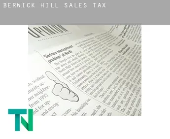 Berwick Hill  sales tax