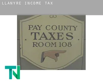 Llanyre  income tax