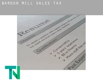 Bardon Mill  sales tax