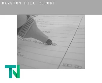 Bayston Hill  report