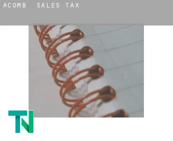 Acomb  sales tax