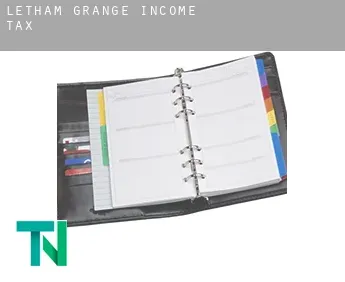 Letham Grange  income tax