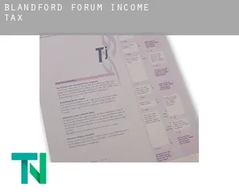 Blandford Forum  income tax