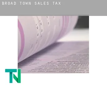 Broad Town  sales tax
