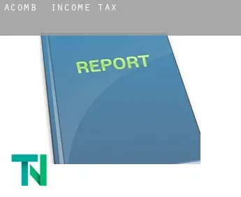 Acomb  income tax